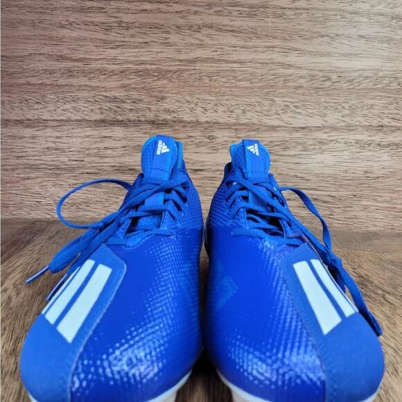Adidas Men's Adizero Scorch 2 SM Football Cleats Blue White GZ0403 Size 12.5 - Picture 3 of 5